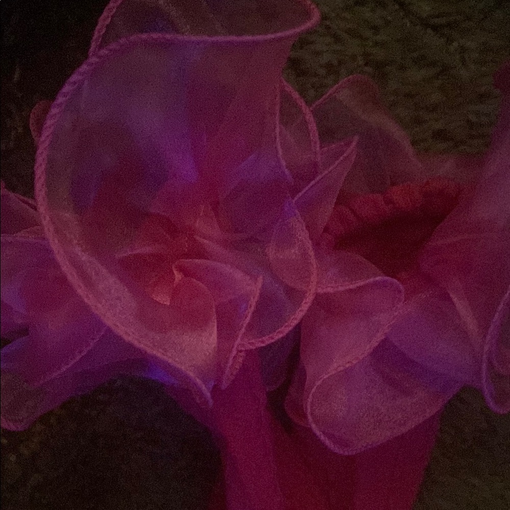 Happy Socks Pink and Purple Ruffled Socks